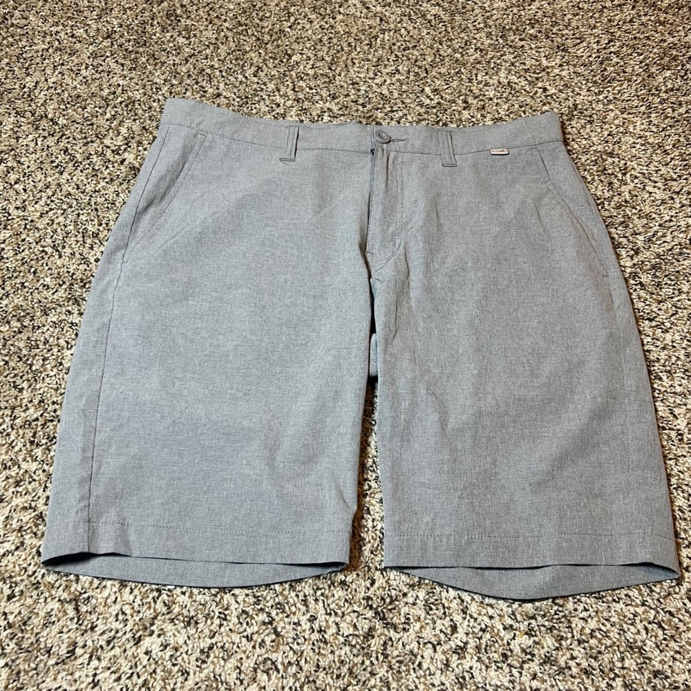 Travis Mathew Gray Hybrid Shorts